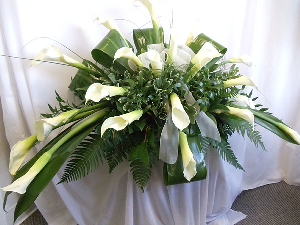 White Calla Lily Cover Carlones Florist